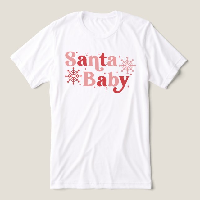Santa Baby - Freizeitgestaltung Tri-Blend Shirt (Design Vorderseite)