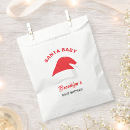 Santa Baby Gender Neutral Baby Shower Winter Hat Geschenktütchen