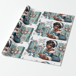 Santa Baby Geschenkpapier