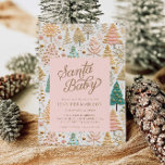 Santa Baby Girl Babydusche Einladung<br><div class="desc">Unsere eleganten Santa Baby Girl Baby Shower Einladungen werden eine elegante und glitzernde Aussage machen. Inmitten von frostigem Charme und festlichem Glamour laden diese Orte zum Verweilen ein. Grüßen Sie die Winterwunder und die Baby Giggles mit diesen Einladungen, die eine unvergessliche Feier garantieren! Matching Artikel in unserem Shop Cava Party...</div>