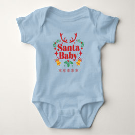 Santa Baby Holiday Fun - Junge Baby Strampler