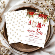 Santa Baby Holiday Winter Baby Kleidung Baby-Party
