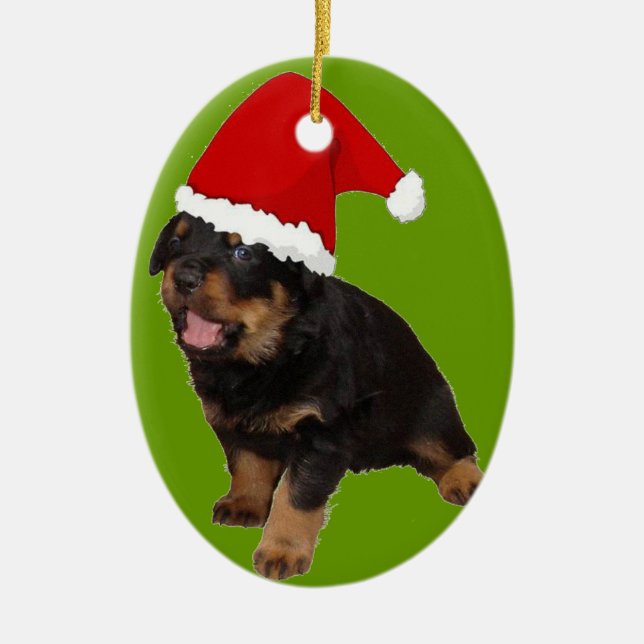 Santa Baby Keramik Ornament (Vorne)