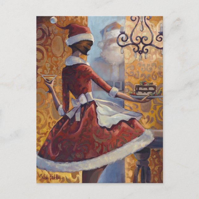 Santa Baby Postkarte (Vorderseite)