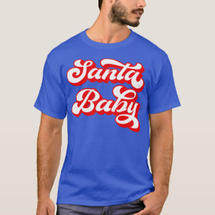 Santa Baby Vintag Retro lustige Weihnachtsfeiern T-Shirt