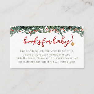 Santa Baby Wäscheleine Bücher für Baby Karten