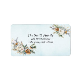 Santa Baby Weihnachts Winter Baby Dusche Adressaufkleber