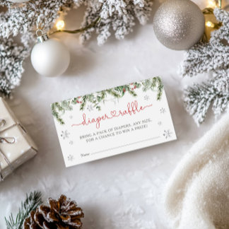 Santa Baby Winter Weihnachtskalender Begleitkarte
