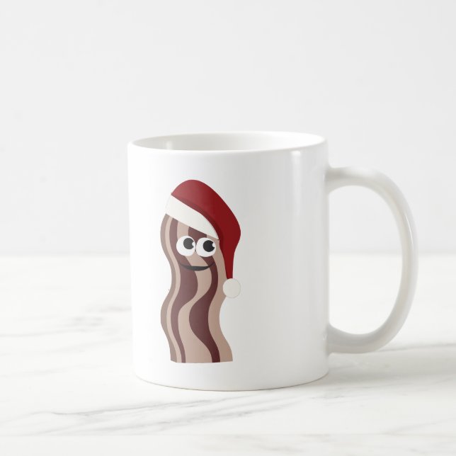 Santa Bacon Kaffeetasse (Rechts)