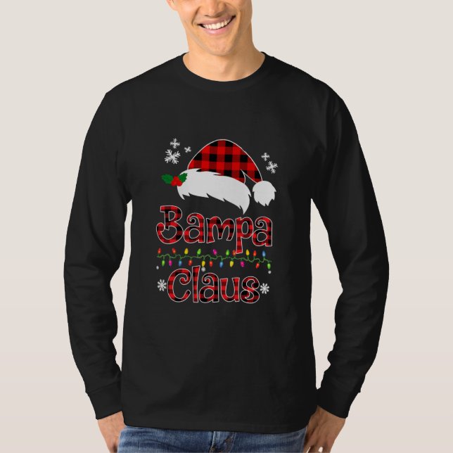 Santa Bampa Claus Christmas Matching Family  T-Shirt (Vorderseite)