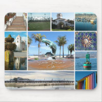 Santa Barbara, CA-Mausunterlage