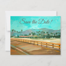 Santa Barbara, CA - Stearns Wharf Einladung