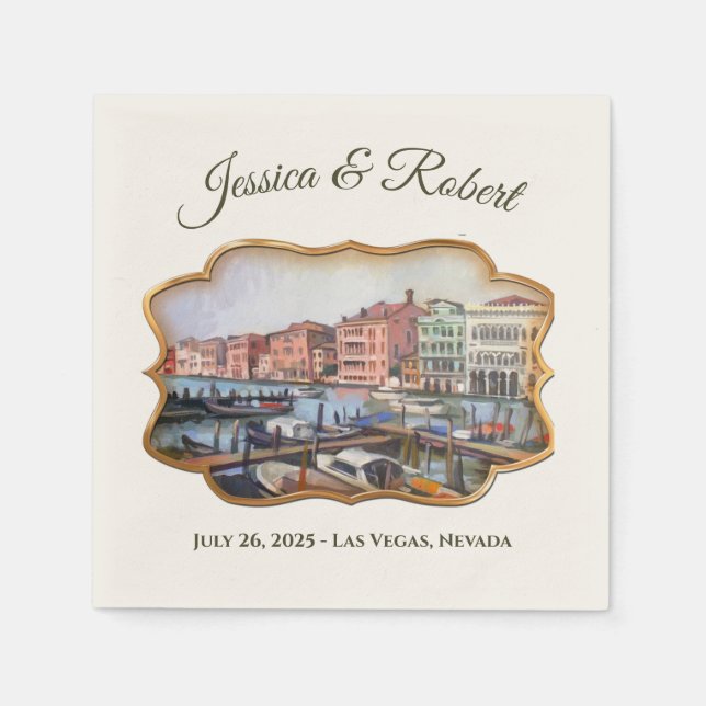 Santa Barbara, CA - Stearns Wharf Serviette (Vorderseite)