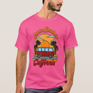Santa Barbara California Ca Vintag 70er Retro Sur T-Shirt