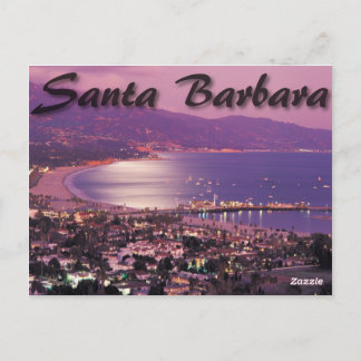 Santa Barbara California Post Card Postkarte