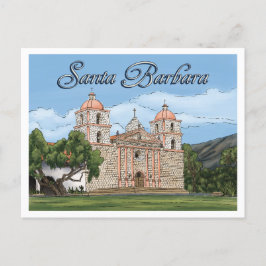 Santa Barbara California Postcard Postkarte
