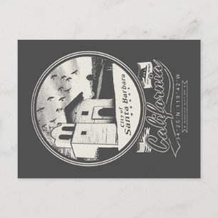 SANTA BARBARA CALIFORNIA POSTKARTE