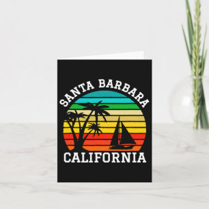 Santa Barbara California Shirts Matching Family Va Karte