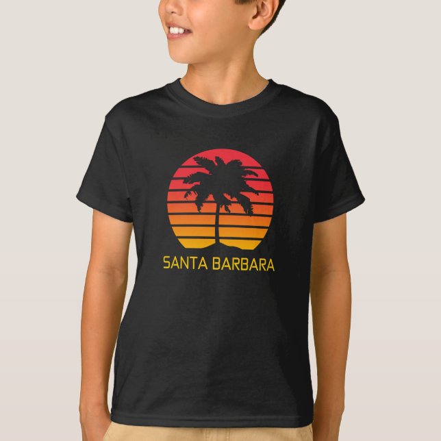 Santa Barbara California T - Shirt (Vorderseite)