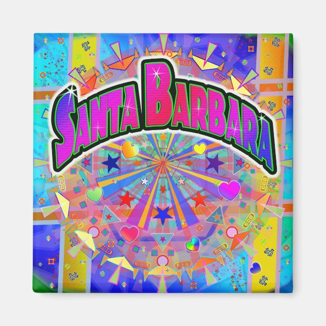 Santa Barbara Cosmic Unity Magnet (Vorne)