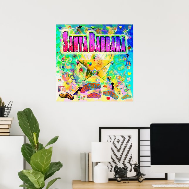 Santa Barbara Epoch Hour Poster (Heimbüro)