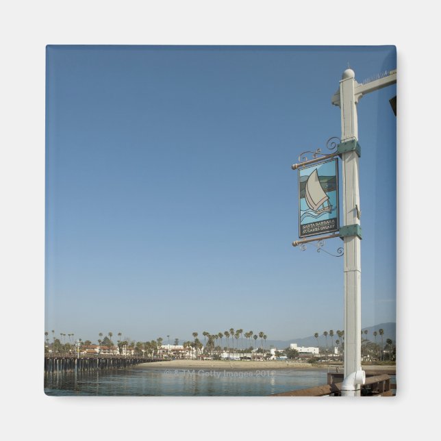 Santa Barbara, Kalifornien 2 Magnet (Vorne)