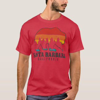 Santa Barbara Kalifornien Bär Natur Vintage Grizz T-Shirt
