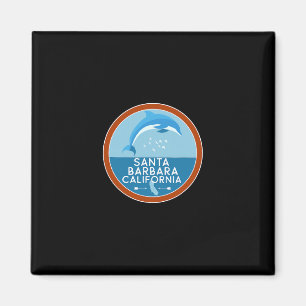Santa Barbara Kalifornien Delfin Ca Urlaubsandenke Magnet