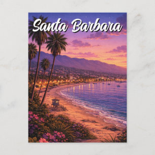 Santa Barbara Kalifornien Postkarte