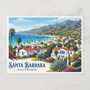 Santa Barbara Kalifornien Postkarte