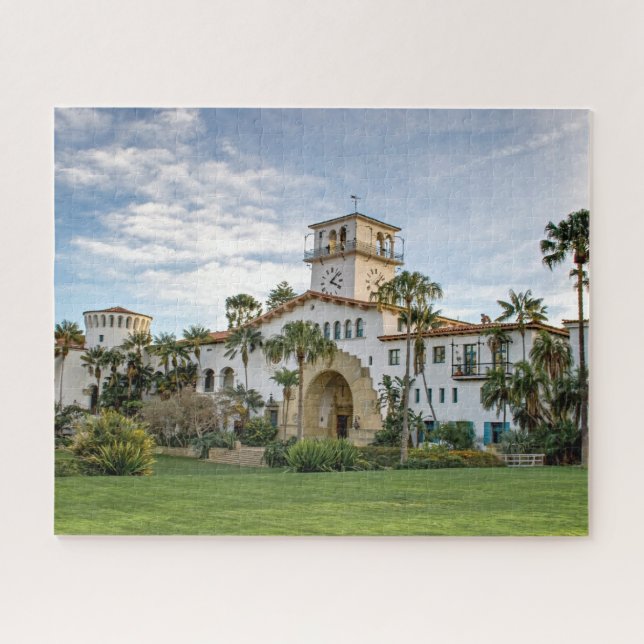 Santa Barbara Landkreis Courthouse, Kalifornien, Puzzle (Horizontal)