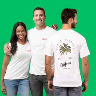 Santa Barbara Palme Kalifornien 1983 T-Shirt