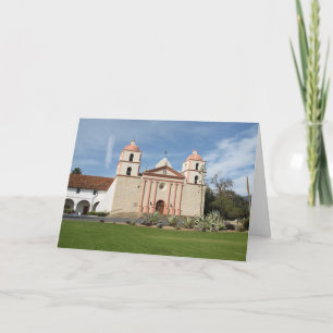 Santa Barbara Spanische Mission, Kalifornien Karte