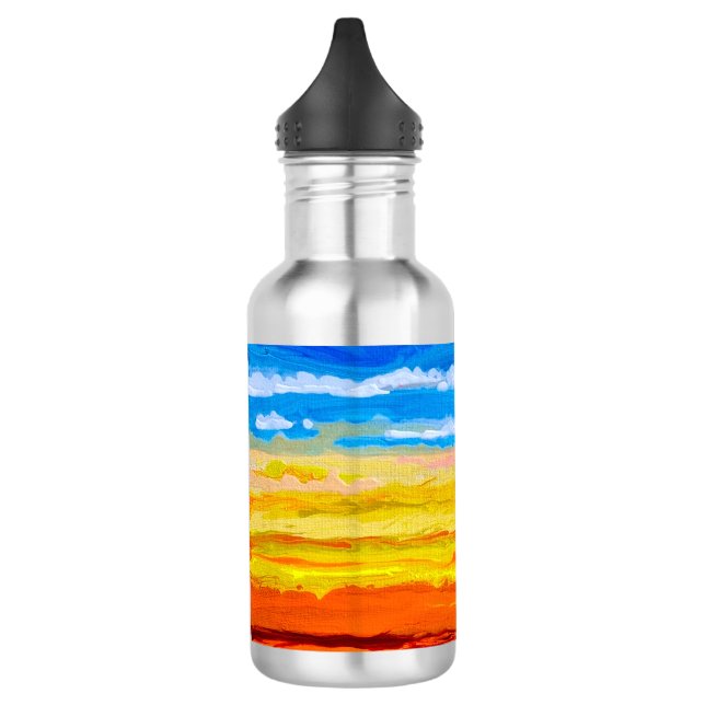Santa Barbara Sunset Wasserflasche Edelstahlflasche (Links)