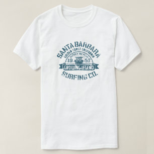 Santa Barbara Surfing Co., Männer Retro VINTAG T-Shirt