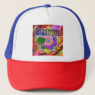 Santa Barbara Tropical Friends Hat Truckerkappe