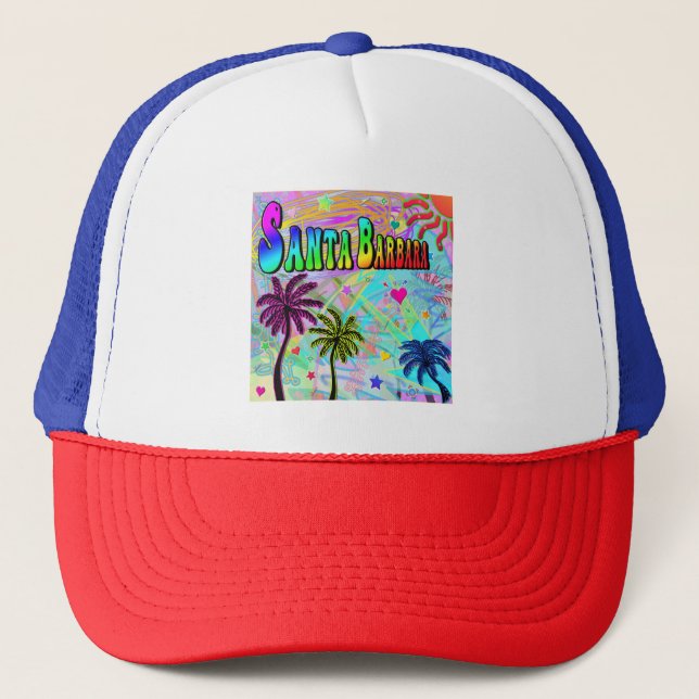 Santa Barbara Vivid Romance Hat Truckerkappe (Vorderseite)