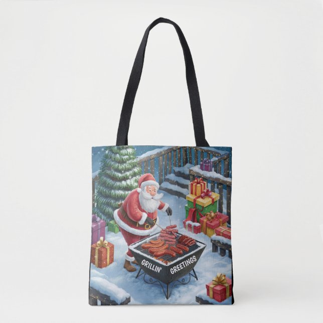 Santa Barbecue Weihnachten (Vorderseite)