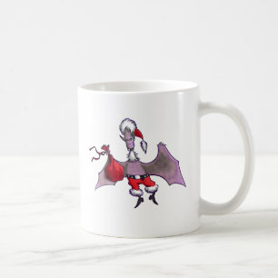Santa Bat links Tasse