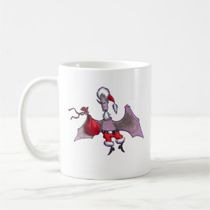 Santa Bat links Tasse