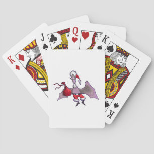 Santa Bat Poker spielt Karten Spielkarten