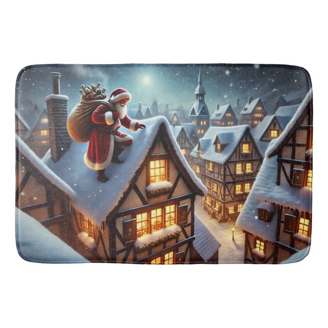 Santa Bath Mat Badematte (Vorderseite)
