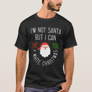 Santa Beard Weißer Weihnachtsprofan Santa Xmas T-Shirt