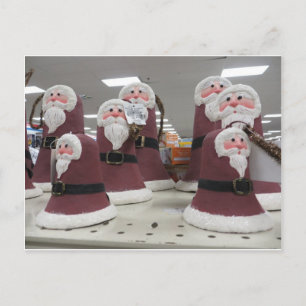 Santa Bells Feiertagspostkarte