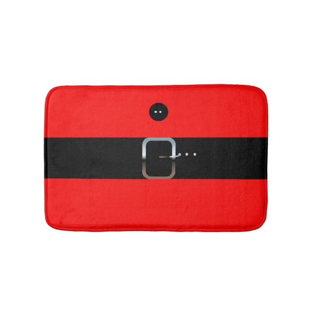 Santa Belly Bath Mat Badematte (Vorderseite)