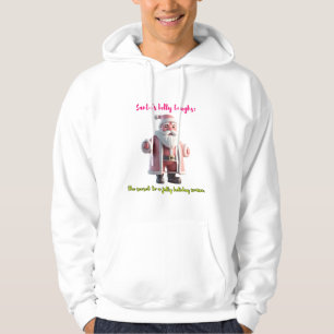 Santa Belly Laughs Hoodie