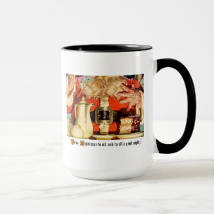 "SANTA BELLY" VINTAGE KAFFEEMÜHLE TASSE