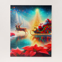 Santa beobachtet dich puzzle