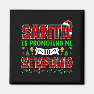 Santa bewirbt mich zum Stiefvater Xmas erwartet Ne Magnet
