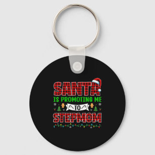 Santa bewirbt mich zur Stiefmutter Xmas erwartet N Schlüsselanhänger
